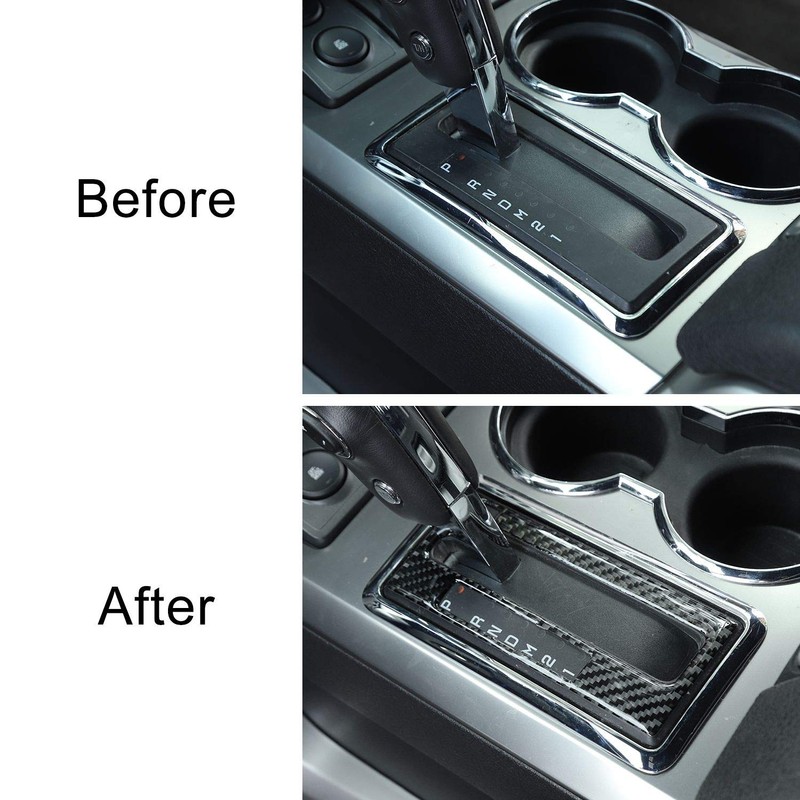 Voodonala for 2009-2014 Ford F150 Real Carbon Fiber Gear Shift