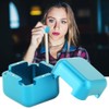 Aluminum Portable Mini Magnetic Cue Tip Chalk Holder Billiard Pool