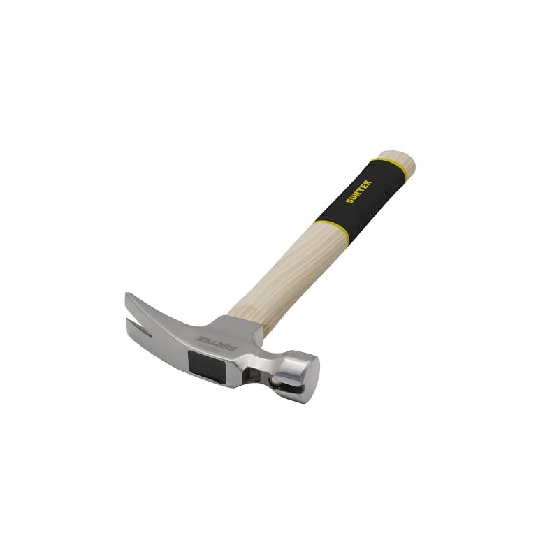 Surtek 408RG Martillo de uña curva pulido con mango de