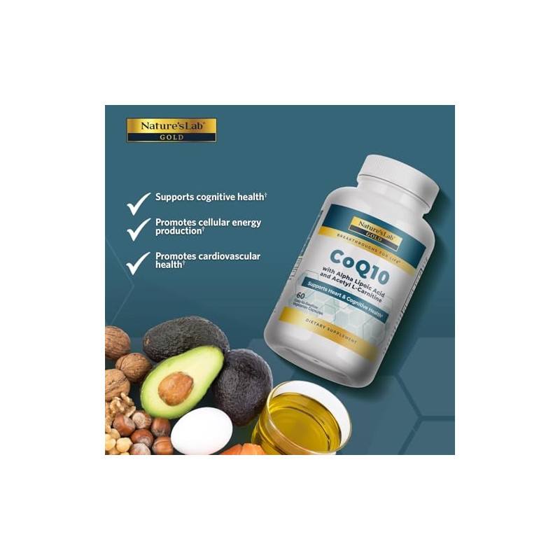 Nature's Lab Turmeric Extract Curcumin C3 with BioPerine - 60