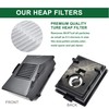 EZ SPARES 2Pcs Compatible With Rainbow,Rexair Cleaner E Series R10520,R-10520,R12106B,Washable
