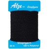 Trimz Darning Wool, Black, 1x20m