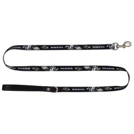 Little Earth 320165-RAVN-INCH: Premium Pet Lead, Baltimore Ravens