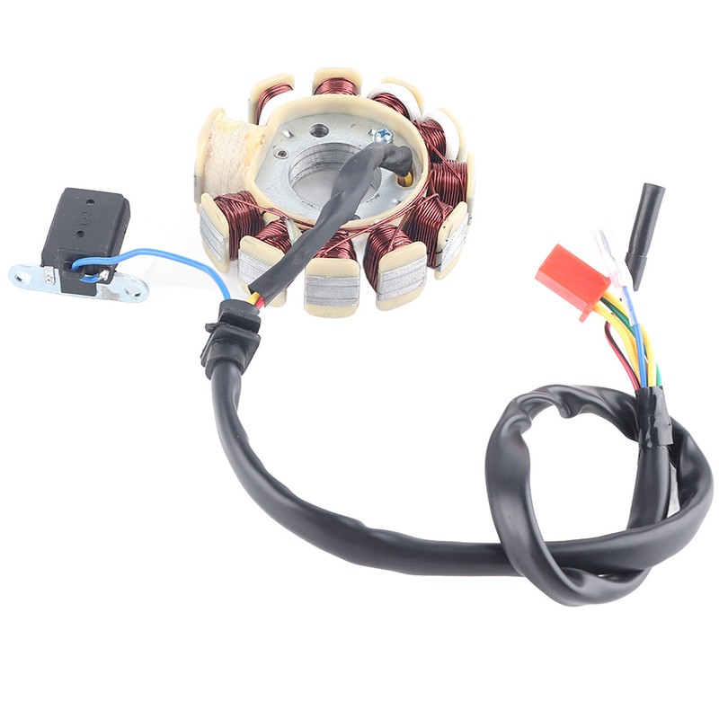 11 Pole Coils Magneto Generator Stator Fit for 150cc Gy6