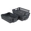 Leendines 6 Packs Stackable Organizer Storage Basket Trays, Plastic Office