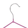 Relaxdays Children’s Hangers Set of 20, Compact Wire Holders, PVC-Coating,