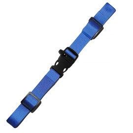Ikerall Sternum Straps For Backpacks 1-pack,Adjustable Chest Strap with Emergency Whistle Buckle Suitable for Universal Outdoor Fabric Backpack Straps(Blue)