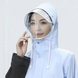 JYZ Raincoat, Top and Bottom Rain Gear, Separate Rain Suit, Men's, Women's, Kappa, Motorcycle, Rainwear, Workman, Raincoat, Large Brim, Waterproof, Breathable, Breathable, High Visibility, Rain