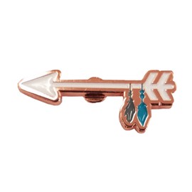 Feather Arrow Enamel Pin