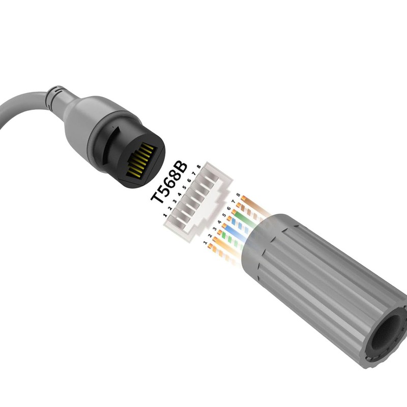 Cable SPX to RJ45 Adapter for Gen 3, Rectangular Satellite
