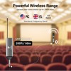 TONOR Wireless Microphone, UHF Metal Cordless Handheld Mic System with