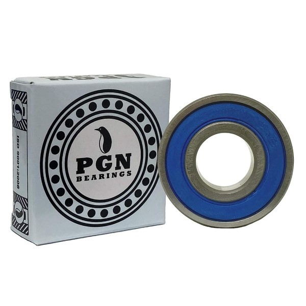 PGN (10 Pack) R6-2RS Bearing - Lubricated Chrome Steel Sealed