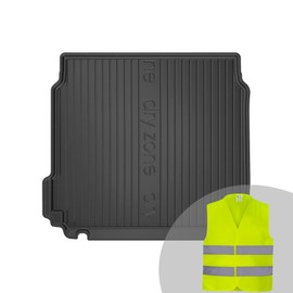 FROGUM DryZone Rubber Mat All Year Round Practical Car Boot Mat Boot Liner Suitable for Peugeot 508 II SW from 2018 | High Edge | Robust and Durable