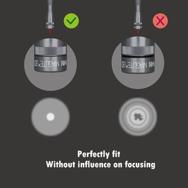 Weltool GL3 Mini Torch Lens Upgrade for Mini Maglite PRO+ LED, Mini Maglite, Mini Maglite PRO LED, Mini Maglite LED Flashlight (AA Model)