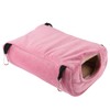 Windproof Warm Parrot Nest Plush Hammock Hanging Swing Bed Cave