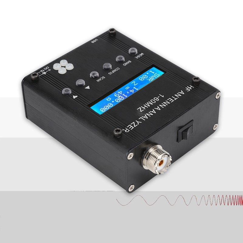 MR300 Bluetooth Digital Shortwave Antenna Analyzer 2.0V pp(Typical) Adjustable