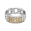 Diesel 32023700 Men's Ring Stainless Steel, Stainless Steel, No Gemstone