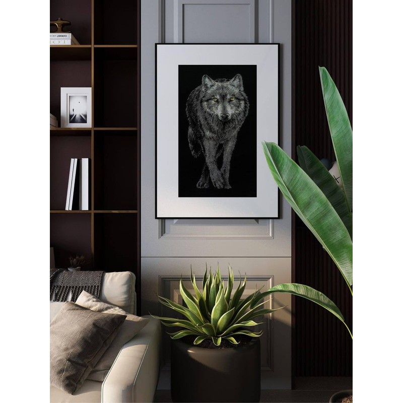 RIOLIS Counted Cross Stitch Kit 9.75"X19.75"-Alpha (14 Count)