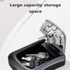 SYGELER Key Lock Box with Resettable Combination Code - Wall-Mounted