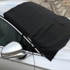 TOTMOX Car Windshield Cover All-Weather Windshield Snow Cover with Elastic