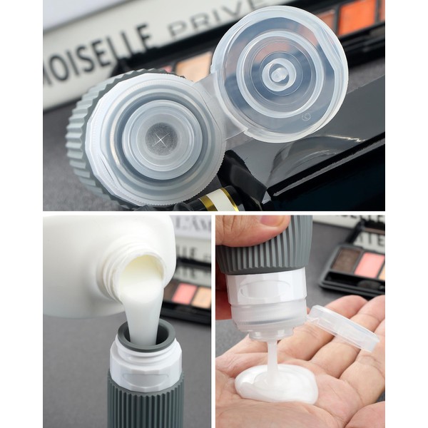 Mrsdry Mrsdry Travel Bottles for Toiletries 8 Pack, Tsa Approved