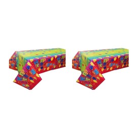 ALMACENESADAN, 5020, Party and Birthday Pack; Consists of 2 Party Tablecloths 120 x 180 cm, Happy Birthday Balloons.