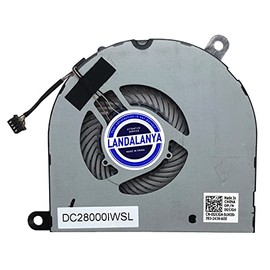 LANDALANYA Replacement New Laptop CPU Cooling Fan for Dell Latitude 5480 5490 5491 5495 Series 0G5JG4 EG50060S1-C320-S9A DC28000IWSL DC5V（Suitable for Integrated Graphics Card H Series Processor Fan