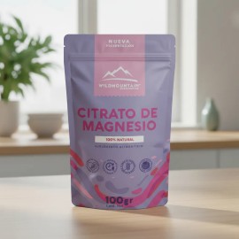 Citrato Magnesio Bolsas 100g Wildmountain Natural