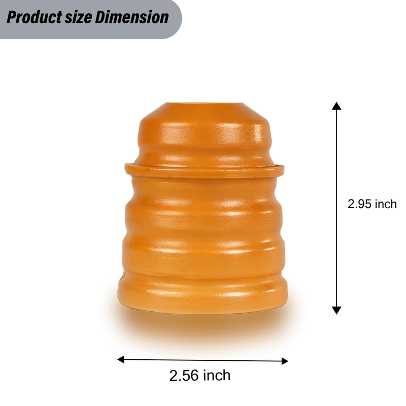 SMFVBTDWN7 Front Bump Stops, Suspension Strut Bumpers Compatible with Chevy