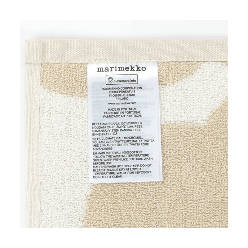 Marimekko 072792-810 Towel Hand Towel, Mini Towel, Handkerchief, 11.8 x