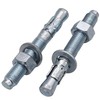 SKIR'CO (Pack of 4) Galvanised Wedge Anchors M16 x 120