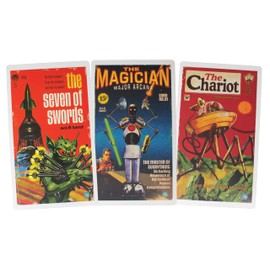 The Unemployed Philosophers Guild Todd Alcott's Sci-Fi Tarot - Deck with Original Space-Age Retro Art and Illustrations - Boxed Set with 78 Cards