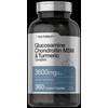 Horbäach Glucosamine Chondroitin Turmeric MSM | 3600 mg | 360