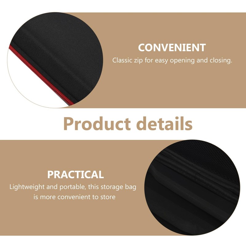 Vaguelly Case with Foam, Hard Bag for Travel Outing Handheld