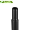 HOPESPANNER Universal 25.4x300mm Black Bike Seatpost Durable Bike Saddle Post