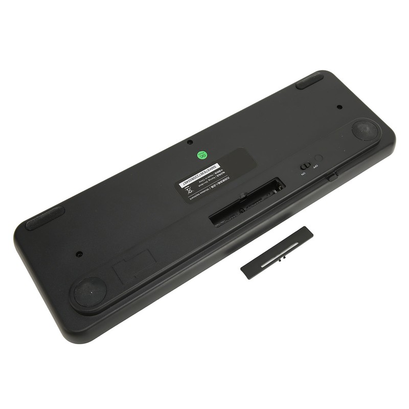 Wireless Keyboard Mouse Combo Mini Portable Retro Silent 2.4G Wireless