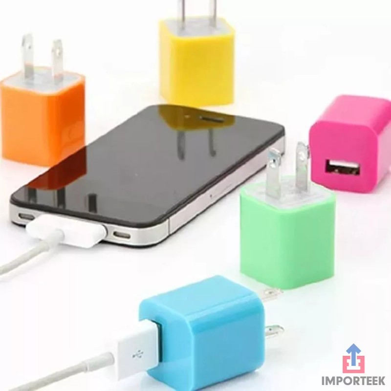 Importeek 25pz Cargador Adaptador Usb Portatil Pared Universal Celular