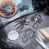 FINGERINSPIRE 10 Pcs 5 Style Spider Embroidered Applique Patches Spider/Scorpion/Web