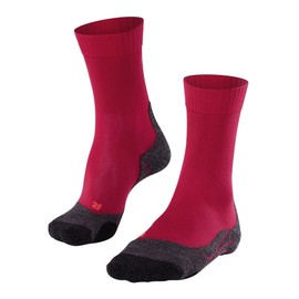 Falke Tk2 Explore Cool W So lyocell filo funzionale spessi antivesciche 1 paio, Calzini da escursionismo Donna, Rosso Rose 8564, 39-40