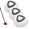 Aiyiried 3 Pcs Mop Head Replacements Microfibre Compatible With Vileda