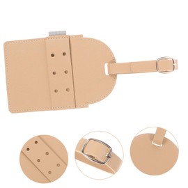 TOVINANNA Golf Tee Bag Tag Leather Case Portable Tee Holder Cover for Golfing Tools Easy to Carry and Store