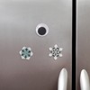 Pangda 100 Pcs Round Magnets Dots with Adhesive Backing 0.8