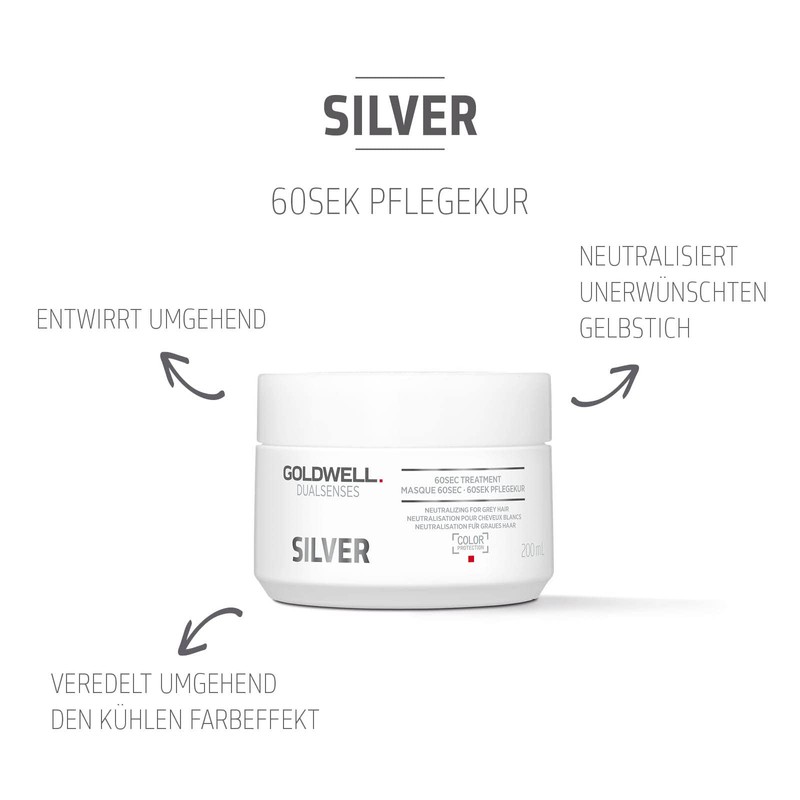 Goldwell Dualsenses Silver 60 Second Treatment for Grey and Cool
