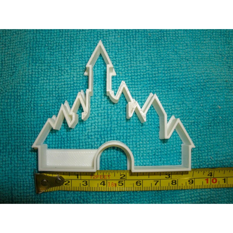 CINDERELLA CASTLE PRINCESS COOKIE CUTTER MADE IN USA PR513