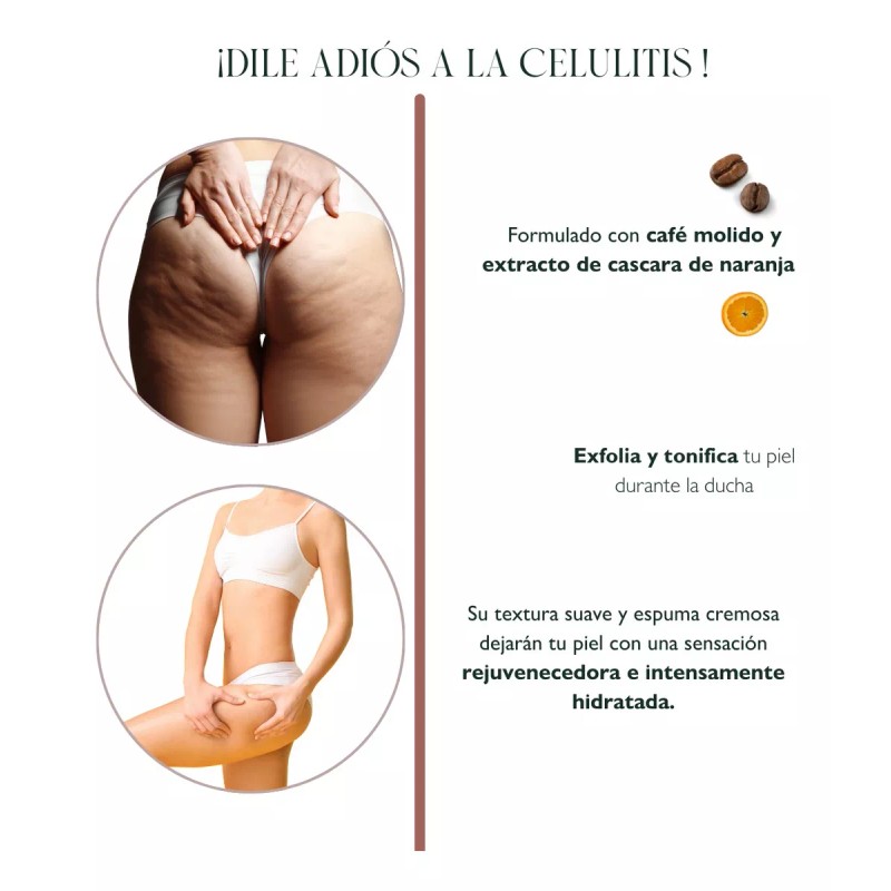 ApiGreen Jabón Exfoliante Y Reafirmante Café Y Naranja Apigreen 250g