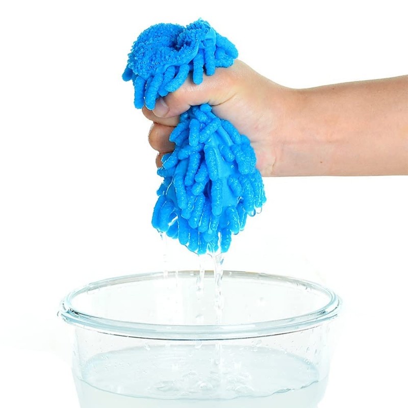 SEIWEI 1 x Microfiber Wash Mitt Microfiber Cleaning Cloth Soft