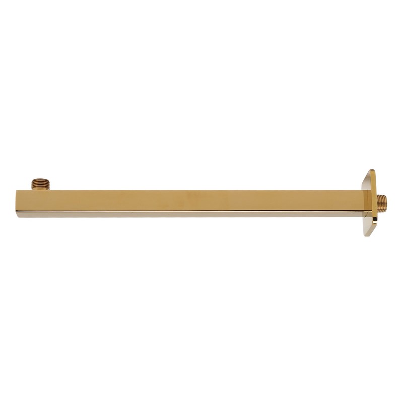 Wall Mounted Shower Arm Stainless Steel Quadrate Shower Head Extension