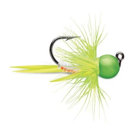 VMC Tungsten Bullfly Jig 1/32 oz Glow Pink