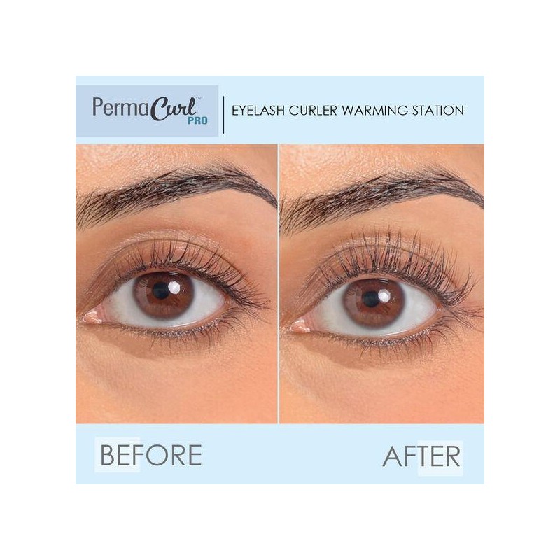 Permacurl Pro Heated Eyelash Curler for Longer Lashes