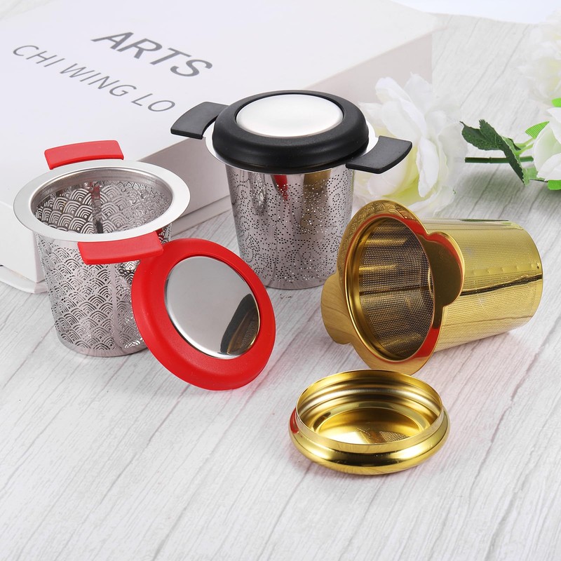 sourcing map 1 Pcs Tea Infuser Filter, Fine Mesh Loose